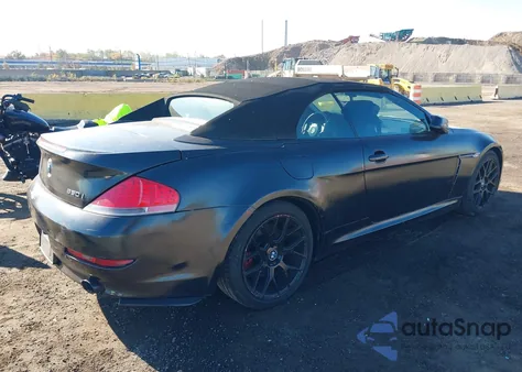 2010 BMW 650I z USA, uszkodzony, nr VIN WBAEB5C55AC225242